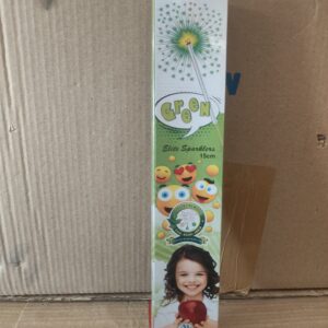 15 Cm. Green Sparklers